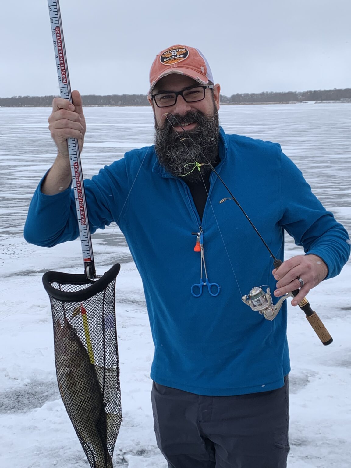 Icelander - Ice Fishing Nets, the ONLY net for Ice Fishing!